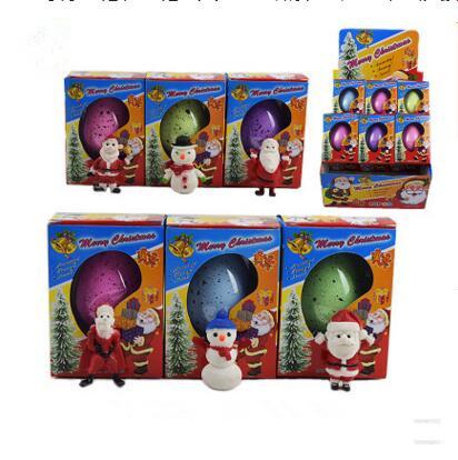 Kids Christmas Gift Snowman Water Hatching Expansive Growing Dinosaur Dino Eggs Magic Incubation Cute Children Good Kids Santa Claus