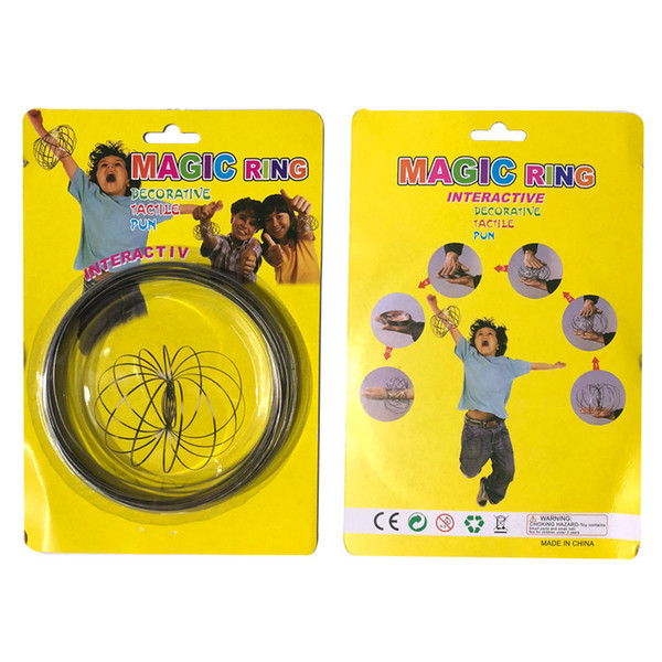 The deformation of fluid magic fantasy bracelet bracelet magic ring artifact stainless steel hoop decompression props creative toys