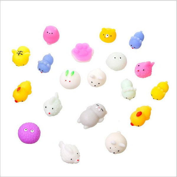 Squishy Toys Children Slow Rising Antistress Toy Animal Cub Doll Cat Claw Squishies Toy Funny Kids Gift Toy 10PCS/LOT 20pcs/lot