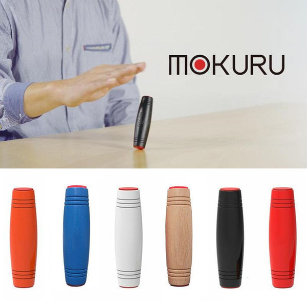 MOKURU Rollver Desktop Flip Fidget Stick Relieve Stress Improve Focus Fun Toys Decompression Wooden Toys Kids&Adult Finger Toys