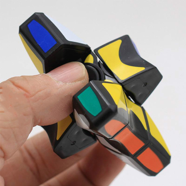 New Cube Spinner Fidget Cubes Spinning Magic Cube EDC Anti-stress Rotation Spinners Fidget Spinners Decompression Novelty Toys for Kids