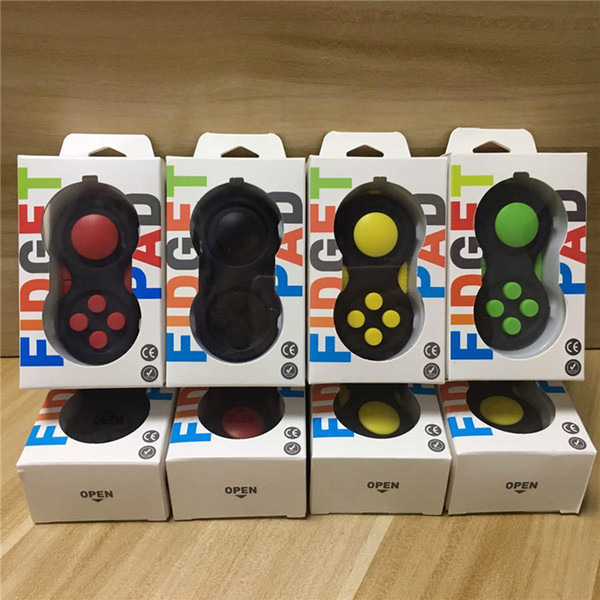 New Fidget Pad Second Generation Fidget Cube Fidget Joysticks hand shank Adults Kids Novelty Anxiety Decompression Toys 