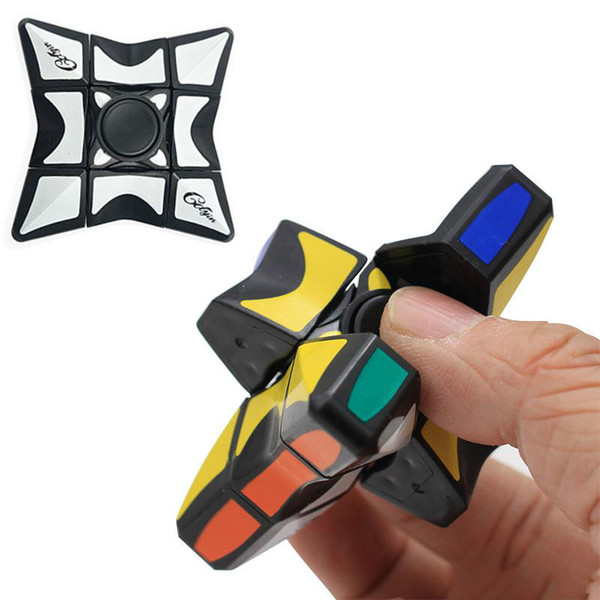 3pcs Cube Spinner Fidget Cubes Spinning Magic Cube EDC Anti-stress Rotation Spinners Fidget Spinners Decompression Novelty Toys for Kids