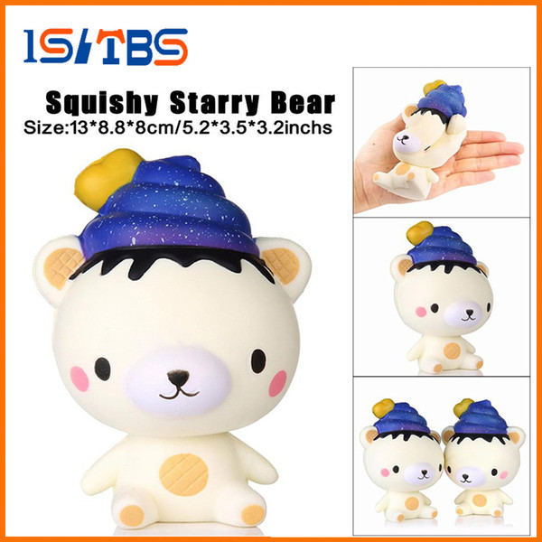 Squeeze Newest Cartoon Bear Kawaii Decoration Squishy Slow Rising Antistress Novelty Funny Gadgets Anti Stress Interesting Toys