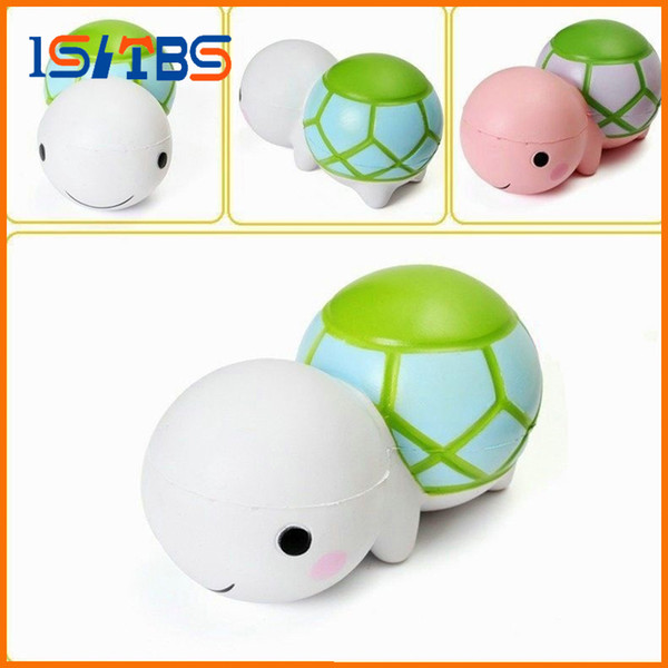 14CM Jumbo Squishy Cake Turtle Soft Squeeze Slow Rising Stress Relief Kids Adult Toy Phone Straps Pendant Funny Xmas Gifts