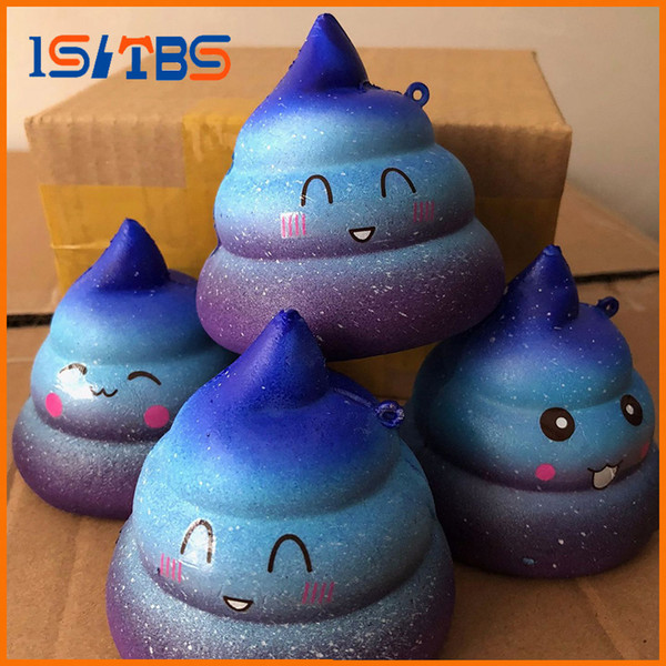 7CM Jumbo Gags Poo Anti-strss Squishies Easter Gift Squishy Toy Slow Rising Phone Straps Gift Kawaii Soft