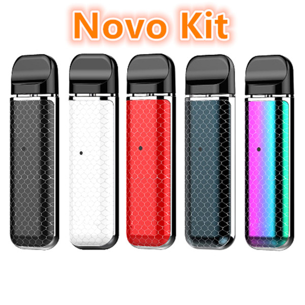 whosaler Novo Pod Kit Prism Chrome Cobra Edition 450mAh 10-16W Output 2ml Pods Vape Cartridge Kits PK Nord Starter kit DHL free