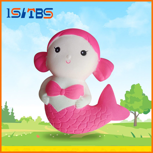 Cartoon Mermaid Squishy Toys Scented Bread Cake Super Soft Slow Rising Doll Kid Gfit Jumbo Toys