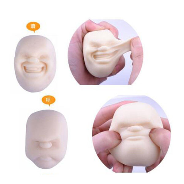 Vent human face ball anti-stress ball Japanese design Cao Maru caomaru adult toy kids funny anxiety decompression stress toys relax doll