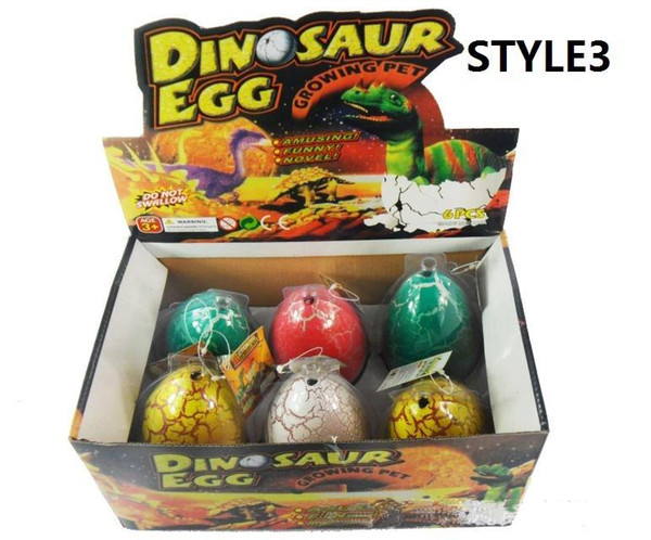 4 Sizes Dinosaur Eggs Easter Egg Dinosaur Easter Egg Variety Of animals Eggs can hatch out animals creative toys Hot Sale