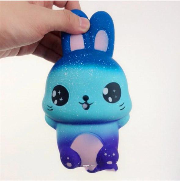 Squishy star rabbit slow rebound toy decompression vent extrusion toy Pu pinch Le cute children's toy gifts