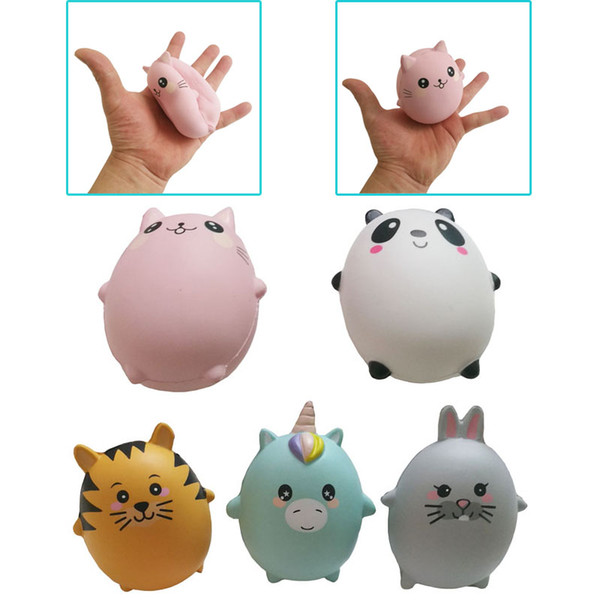 Slow Rising Squeeze Squishy Toys Squishies Animal Rabbit Tiger Unicorn Panda Kawaii Pets Gifts For Children's Christmas Present