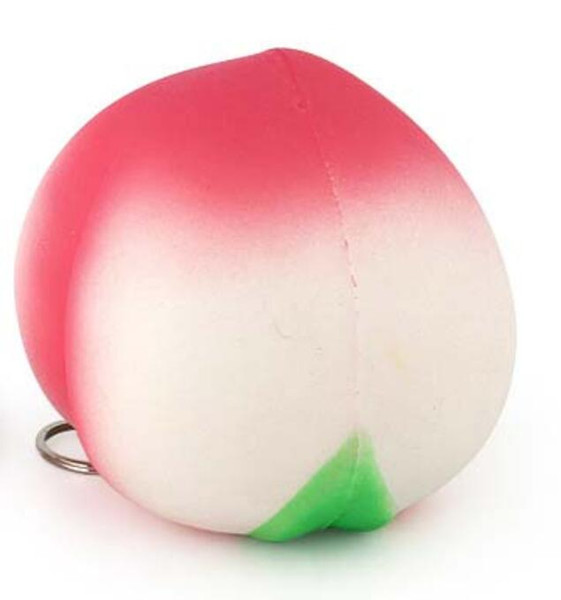 Squishy cute peach fashion rebound toys let you more relax relieve stress and happy V001