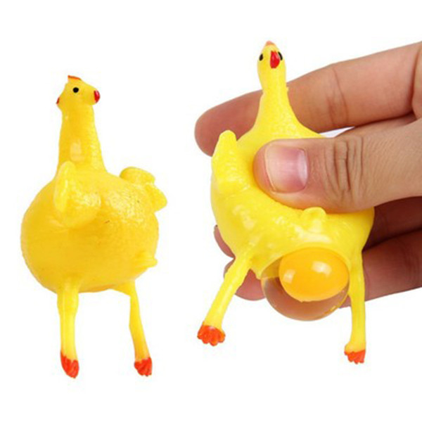 Funny New Exotic Laying Hen Toy Squeezing Chicken Creative Venting Decompression Spoof Whole Manpower Control Toy