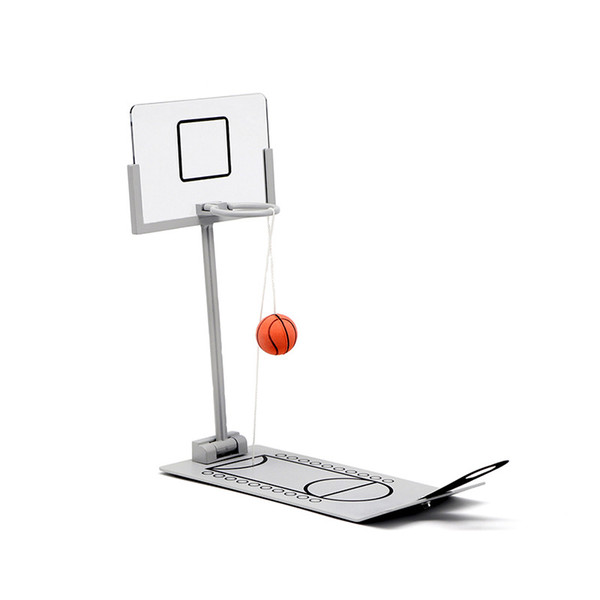 No Freight Folding Basketball Machine Desktop Mini Desktop Shooting Blue Ball Machine Work Study Decompression Toy Easter Gift