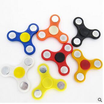 Hand Spinner Fingertips Spiral Triangle Fingers Fidget Spinner toy Acrylic Plastic Fidgets Gyro Anxiety Toys for Kids Adults opp bag DHL