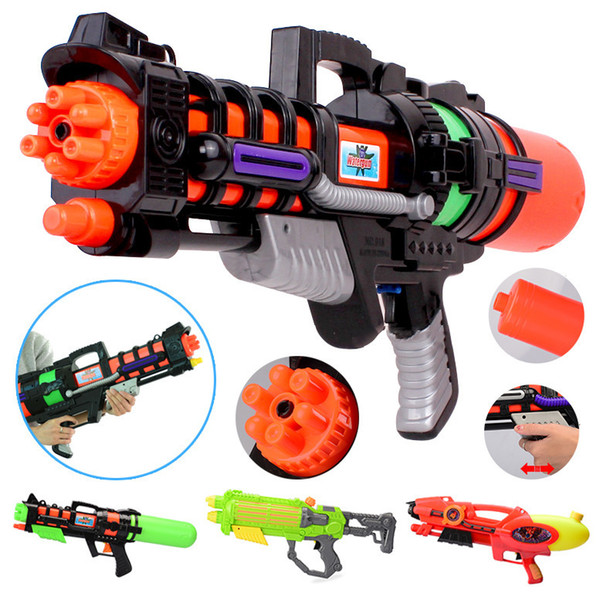 Children Tuba Water Spray The Gun Will Capacity Range Far High Pressure Gun Stress Relief Toys Adult Sandy Beach Toys Plush Toy Big Kids