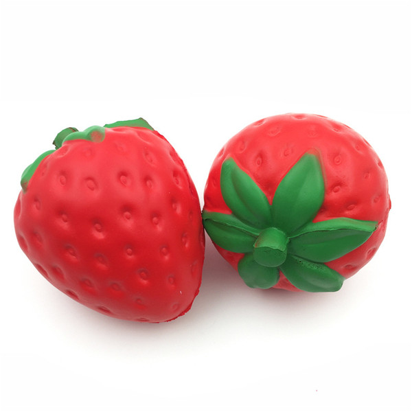 Decompression Toy big Colossal strawberry squishy jumbo simulation Fruit kawaii Artificial slow rising squishies queeze fidget toy