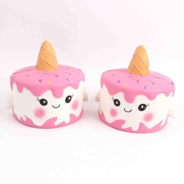 Cute Jumbo Squishy Toys Slow Rising Squeeze Fidget Toys Unicorn Cakes Simulation Squishies Toys for Kids Adults