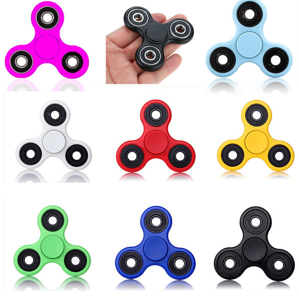 EDC Hand Spinner ABS Triangle Toy Plastic Fidget Spinner Sensory Handspinner Torqbar For Kids/Adult Funny Anti Stress Decompression toys