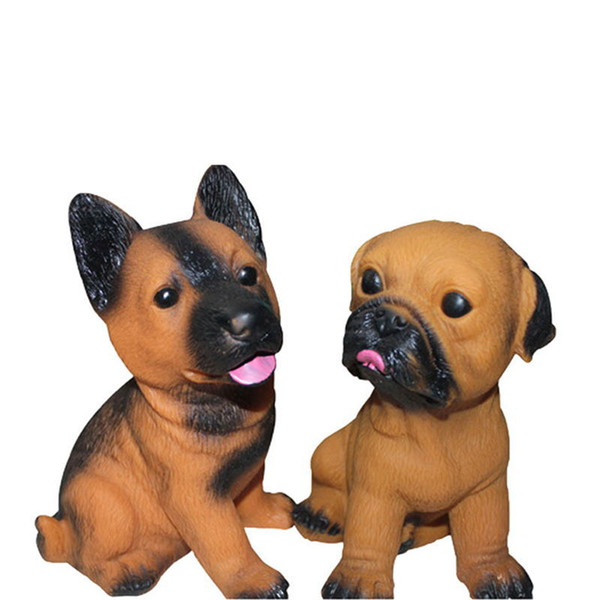 Creative Toys Vent Screaming Pug Called BB Trumpet Screams Dog Toy Dog VINYL Dog Interactive Toys