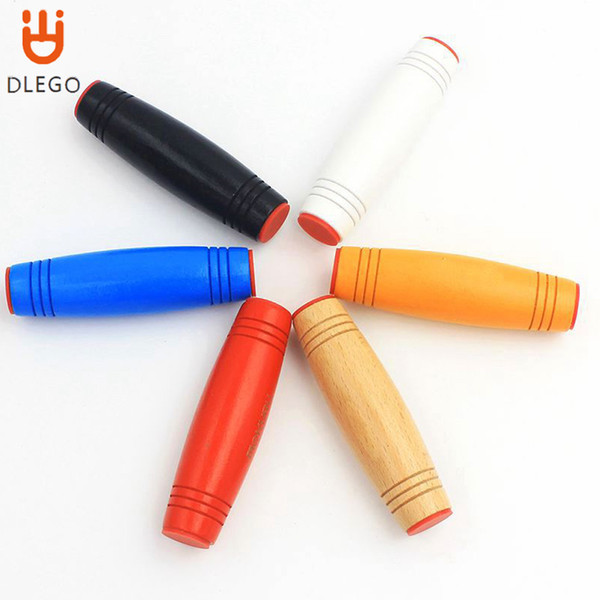 Desktop Flip Fidget Stick Relieve Stress Improve Focus Fun Toys Christmas toy Decompression Wooden Toys Kids&Adult Finger Toys Rollver