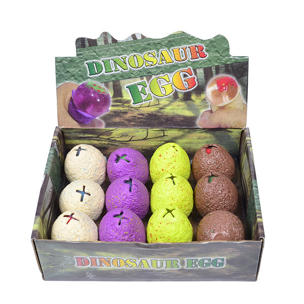 Vent dinosaur egg vent ball shake toy children decompression dinosaur egg squeeze squeeze vent water polo