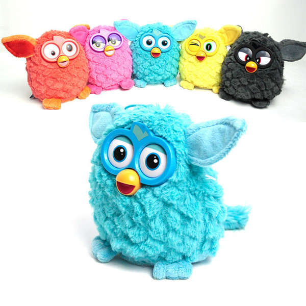 Cute Interactive Owl Electronic Toys Phoebe Furby Electric Pets Owl Elves Plush Toys Recording Talking Toys Party Gift 6 Color