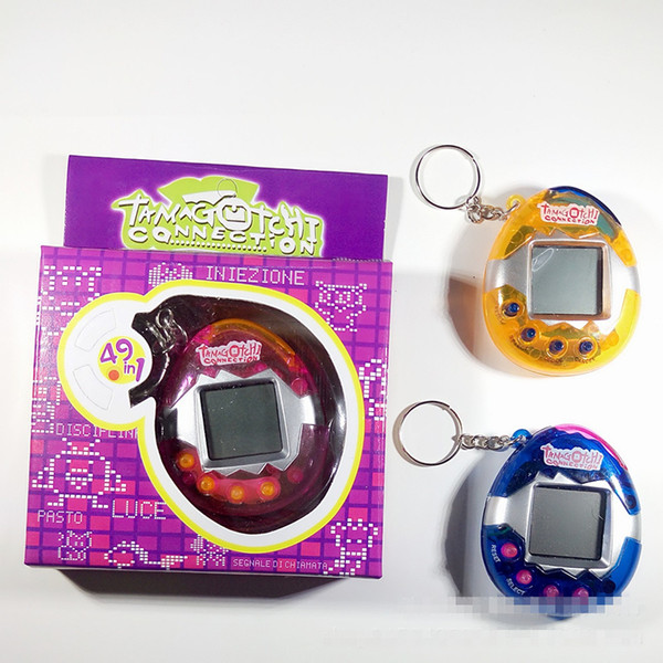 Dinosaur Egg Tamagotchi Virtual Digital Electronic Pet Game Machine Tamagochi Toy Game Handheld Mini Funny Virtual Pet Machine Toys LC804-1