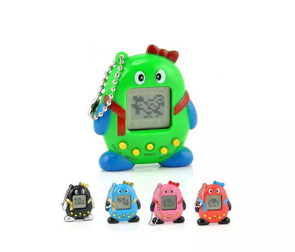 Classical QQ Penguin Pet Toy Mini Tamagochi Pet Toy Virtual Digital Virtual Cyber Electronic Pet Toys For Children's Gifts Hot