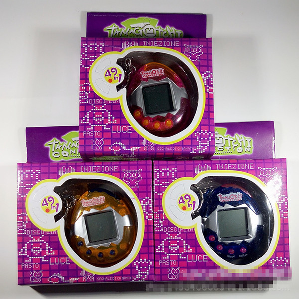 Dinosaur Egg Tamagotchi Virtual Digital Electronic Pet Game Machine Tamagochi Toy Game Handheld Mini Funny Virtual Pet Machine Toys LC804-1