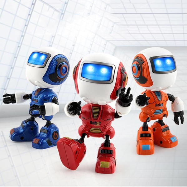 intelligent induction robot 2018 Sensing Touch Multi-function Music Smart Mini Alloy Robot Kids Toy Gift gifts