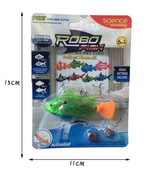 LED Novel Robofish Electric Toy Robo happy Fish,Emulational Robot Fish,Electronic pets toy