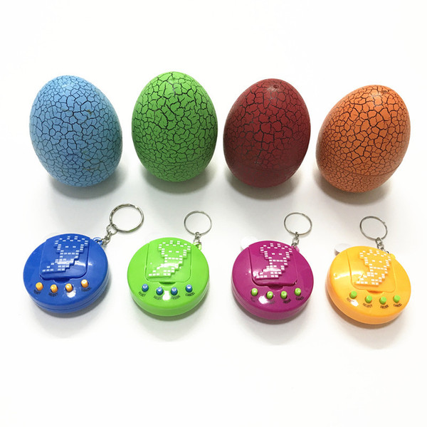 New Design Tamagotchi Electronic Pets Toys Cracked Dinosaur roly-poly egg 90S Nostalgic 49 Pets in One Virtual Cyber Funny Pet Toy