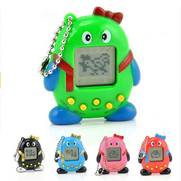 Electronic QQ Penguin Pet Toy Mini Tamagochi Pet Toy Virtual Digital Virtual Cyber Electronic Pet Toys For Children's Gifts