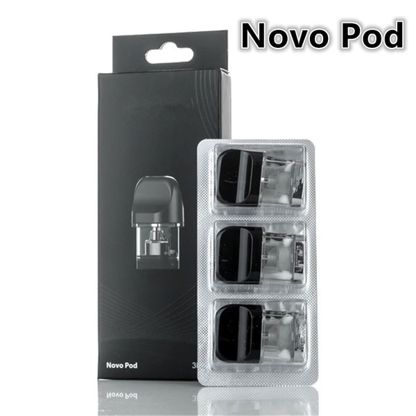 Novo Replacement heads 1.2ohm 1.5ohm Nic Salt Pod Cartridge 2ml for Novo AIO Starter Kit Electronic Coils DHL free