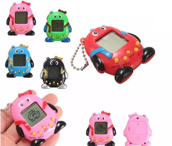 Classical QQ Penguin Pet Toy Mini Tamagochi Pet Toy Virtual Digital Virtual Cyber Electronic Pet Toys For Children's Gifts