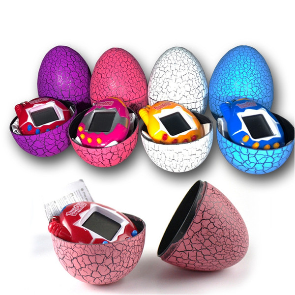 Tamagotchi Toys Colorful Electronic Great Tamagochi Pets Toys With Tumbler Egg Shape Packaging Christmas Gift For Kids DHL