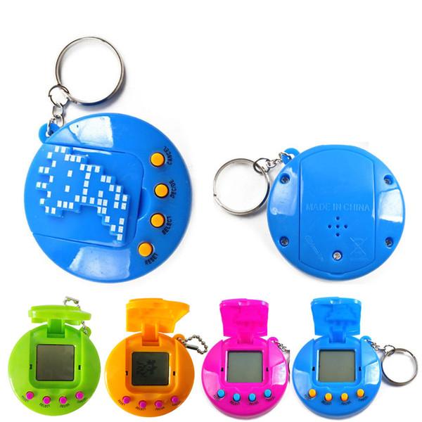 2017 Muqgew Hot 90s Nostalgic 49 Pets In One Virtual Cyber Pet Toy Funny Tamagotchi Gift Keyring For Kids Educate Children Gift