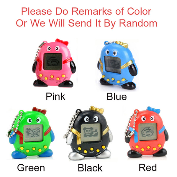 Penguin NEW 168 Pets 90S Nostalgic Virtual Pet Cyber Pet Digital Pet Tamagotchi Penguins E-pet Gift Toy Handheld Game Machine