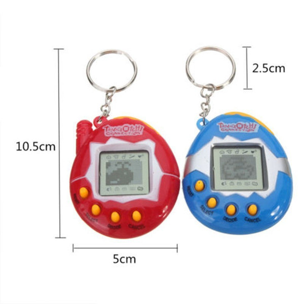 Electronic Pet Toys Virtual Cyber Pets Tamagotchi Digital Pets Retro Game Egg Shells Vintage Virtual Cyber Pets Kids Novelty Toy A346