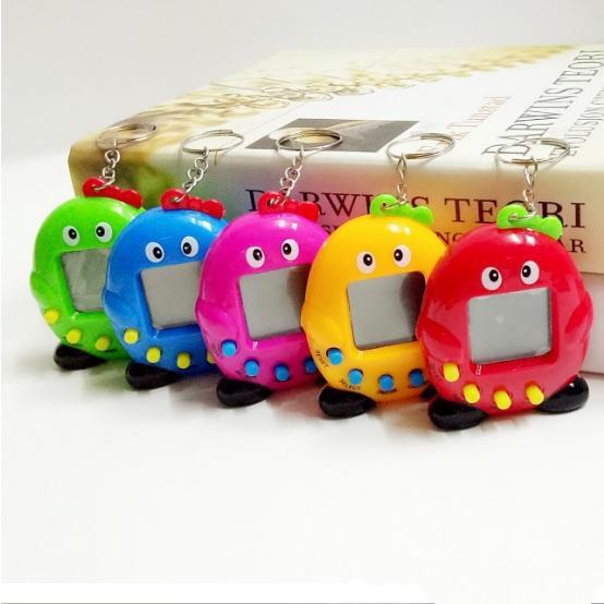 Retro Game Toys Pets In One Vintage Virtual Pet Cyber Toy Funny Toys Tamagotchi Digital Pet Child Game Kids with Nostalgic Keychain