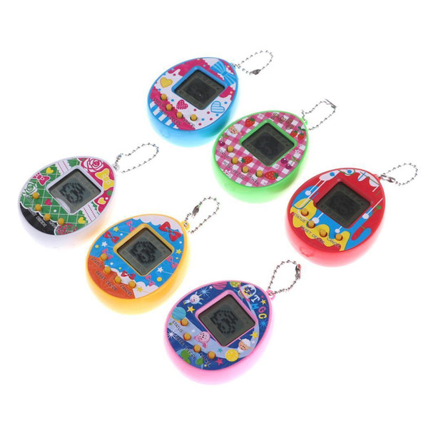 Funny Electronic Tamagotchi Toys Kids Virtual Pet Game Machine Toy Multicolor 3 Years Unisex 2 X 1.5v Button Batteries Included