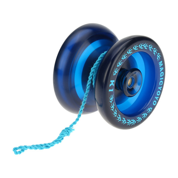 Hot Sale Yoyo Classic Kids Toys Professional Magic Yoyo K1 Spin Aluminum Alloy Metal Yoyo 8 Ball KK Bearing with Spinning String