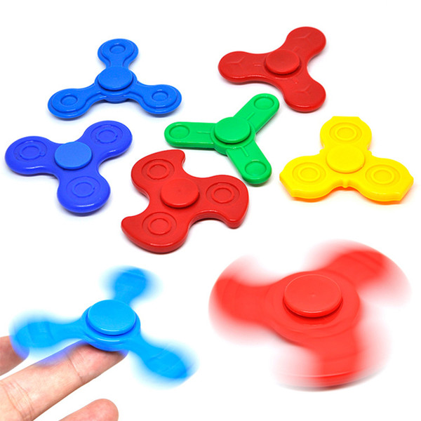 Hand Spinners Fidget Spinner Top Quality Triangle Finger Spinning Top Colorful Decompression Fingers Tip Tops Toys For Kids