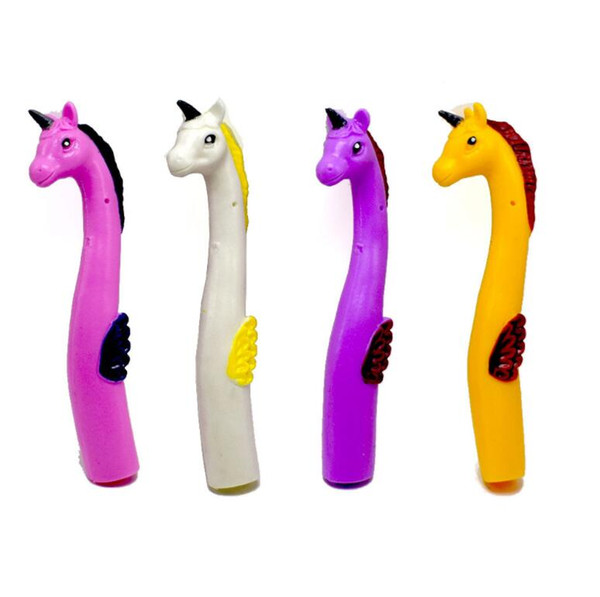 New Colorful Mini Unicorn Style Finger Cover Kids Toys Home Party Performing Lovely Gifts Free Shipping