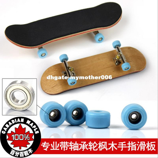 AUTOPS Hot Sale Professional Maple Wood Finger Skateboard Alloy Stent Bearing Wheel Fingerboard Adult Novelty Toy for Gift