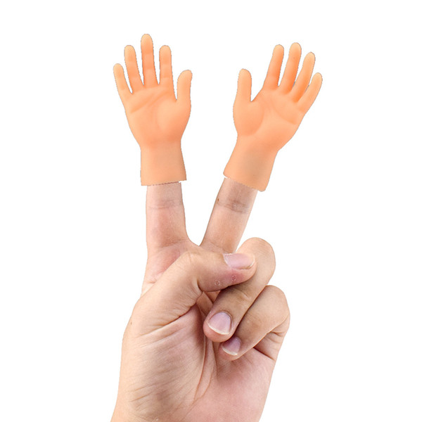 2 Pieces/Set Novel Five Fingers Hand Model 4*8cm Open Palm Refers To The Puppet Finger Set Toy Left And Right Hand Model L397