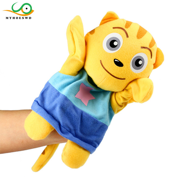 MYHOESWD Funny Toys Finger Dolls for Telling Story Cartoon Animal Doll Hand Puppet Kids Toys Finger Biological Play Game Props