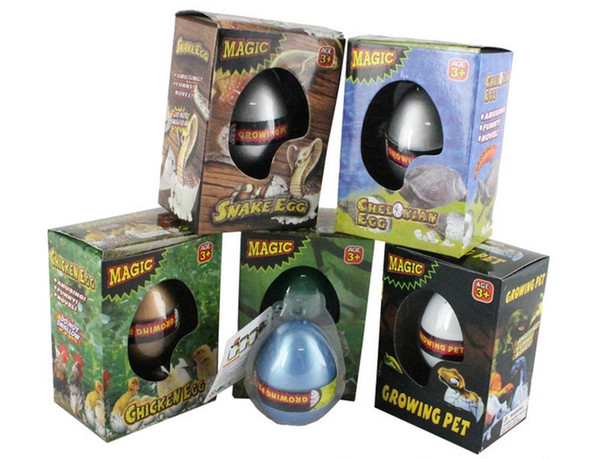 Big Easter Egg Dinosaur Eggs Dinosaur Easter Egg Turtle Snake Chicken Penguin Crocodile Lizard Water Expansion Easter Egg 7 Designs